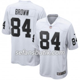 Oakland Raiders Tröjor Antonio Brown 84 Nike Vit - Herr